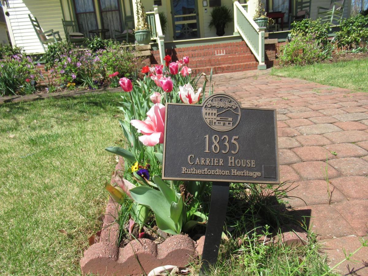 Carrier Houses Bed & Breakfast Rutherfordton Kültér fotó